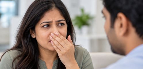 Persistent bad breath